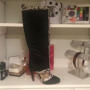Christian Louboutin watersnake boot